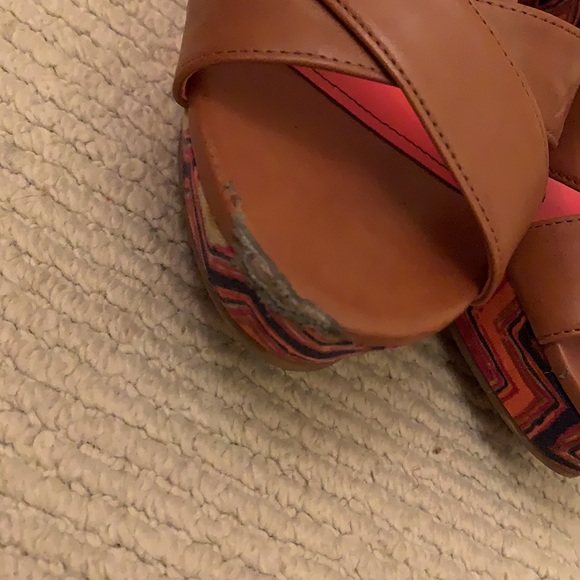 Printed platform heels - Picture 3 of 5